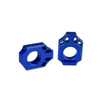 Kép: SCAR tengelyblokkok kék színben Yamaha YZ125/250 hez