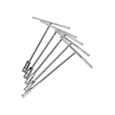 Kép: 5 darab metrikus 8 14mm dugókulcs / T csavarkulcs készlet