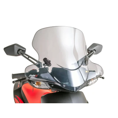 Kép: Robogó szélvédő Puig City Touring füstös, Aprilia SR 50 R 05 15