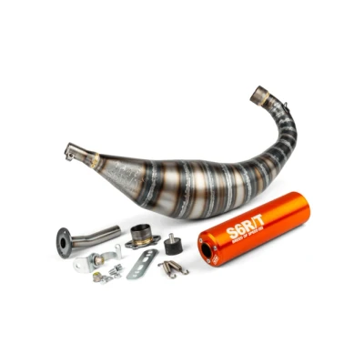 Kép: Kipufogó Stage6 R/T 90 100cc CNC Narancs Derbi