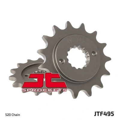 Kép: JT SPROCKETS Acél Standard Első Láncsprocket 495 520