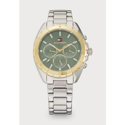 Kép: Tommy Hilfiger Mellie Óra green/silver/goldcoloured, Méret: One Size, Green/silver/gold/coloured