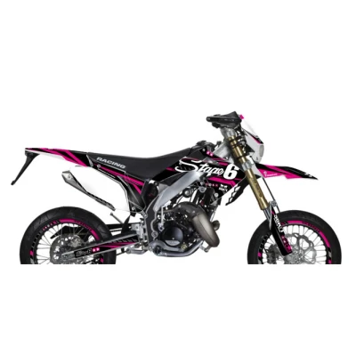 Kép: Grafikai készlet Honda HM 50 Stage6 rózsaszín