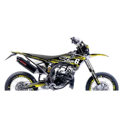 Kép: Grafikai készlet Fantic XM 50 2017 2022 Stage6 sárga