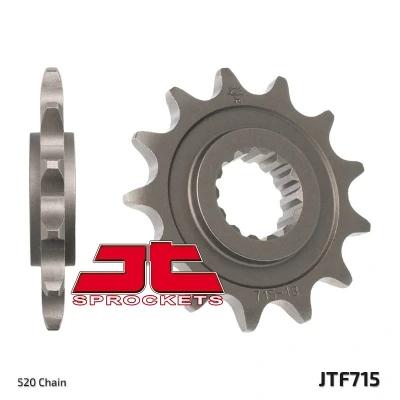 Kép: JT SPROCKETS Acél Standard Első Láncfogó 715 520