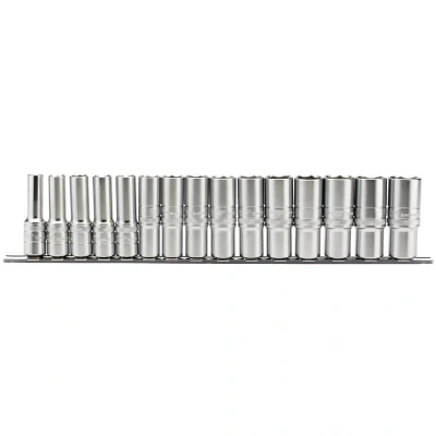 Kép: DRAPER 15 darabos 1/2&#039;&#039; os dugókulcs készlet 10 től 24mm ig