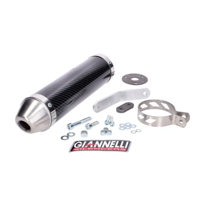 Kép: Giannelli Carbon hátsó hangtompító Derbi DRD Edition 50 SM 03 07 hez