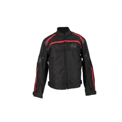 Kép: Motorkerékpáros dzseki Trendy Hiems fekete/piros XL