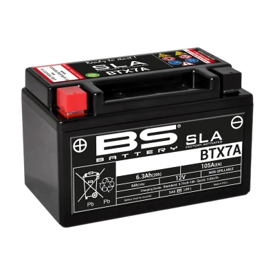 Kép: BS akkumulátor SLA BTX7A 12V 6,3Ah