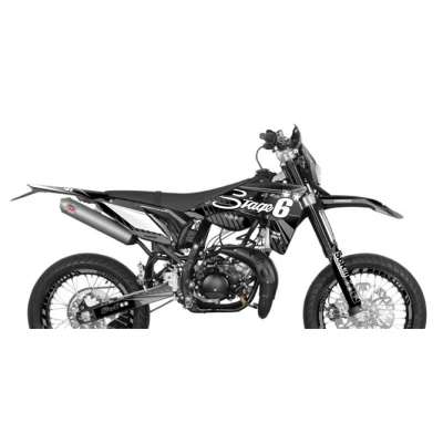 Kép: Grafikai készlet Sherco SM R 50 2018 utáni Stage6 fekete