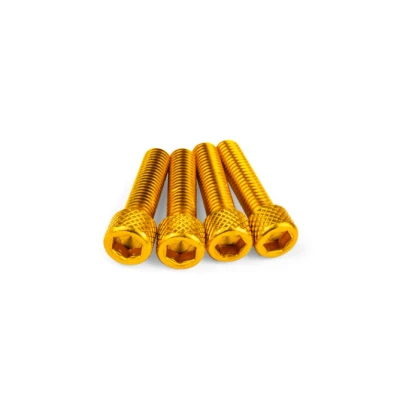 Kép: Szívócsavar készlet M6x25mm Alu Arany (4 db)
