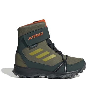 Kép: adidas Performance Terrex SNOW CF R.RDY Unisex Téli csizmák gyerekeknek, Méret: 38 2/3, Focus olive/pulse olive/impact orangeCipő