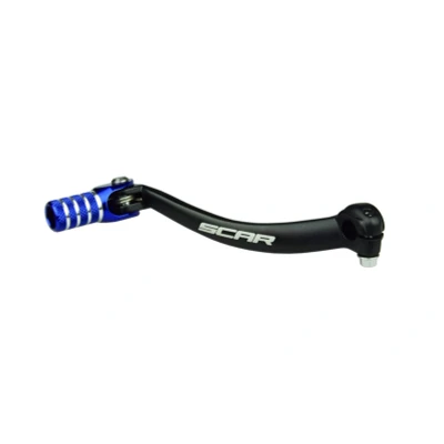 Kép: SCAR váltókar matt fekete/kék végdarabbal Yamaha YZ250F hez