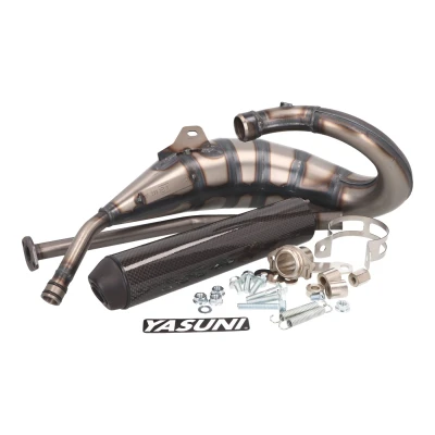Kép: Yasuni Cross HM MAX karbonszálas kipufogó Aprilia RX, SX, Derbi R, SM, Gilera RCR, SMT
