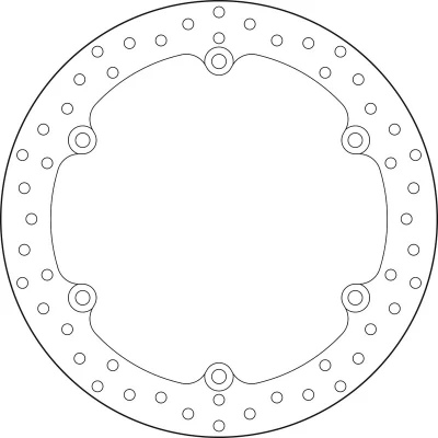 Kép: BREMBO Oro Fix féktárcsa 68B407K3