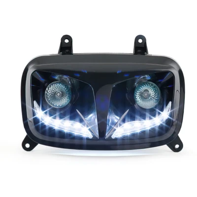 Kép: Fényszóró Maszk EyeLight Yamaha BW&#039;s / Booster 2004 után fekete