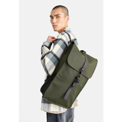 Kép: Rains Backpack Unisex Hátizsák, Méret: One Size, Green