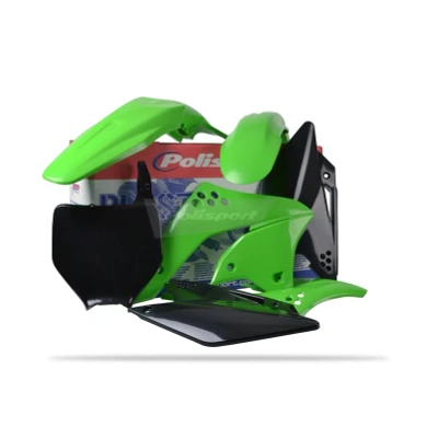 Kép: POLISPORT műanyag készlet, OEM színű Kawasaki KX250F