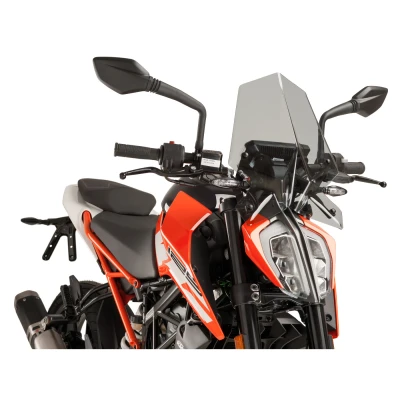 Kép: Szélvédő Puig New Generation Sport sötétített KTM Duke 125, 200, 390 17 hez