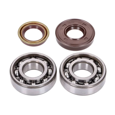 Kép: Naraku SKF, FKM Premium C4 fém ketrec a Minarelli vízszintes, függőleges, AC, LC (CW, MA, MY, CA, CY) motorokhoz.