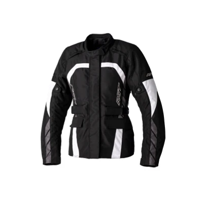 Kép: RST Alpha 5 CE női textil dzseki fekete/fehér, XS méret