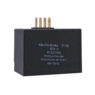 Kép: Töltés Vezérlő / Index relé 6v 2x21w, 5a, Simson Sr50