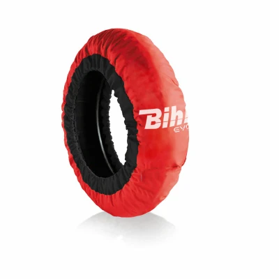 Kép: Bihr home track evo2 Önszabályozó gumiabroncs melegítő piros első 120 / hátsó 180 200mm