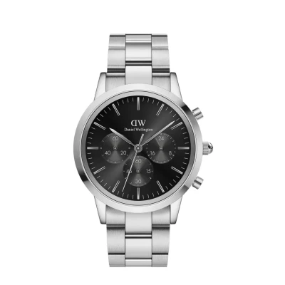 Kép: Daniel Wellington Iconic Kronográf óra, Méret: 42, Silver