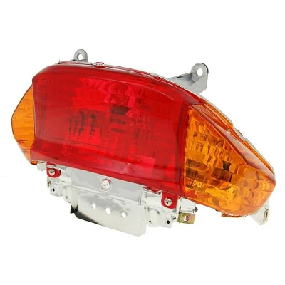 Kép: Hátsó fényszóró szerkezet narancssárga irányjelző / index lencse E JELZETT Kymco Filly, Baotian BT49QT 9