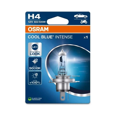 Kép: OSRAM 64193CBN 1BL Izzó, távfényszóró H4 12V 60/55W SUZUKI: Grand Vitara 2 SUV, SWIFT 4, SX4 I Hatchback, FIAT: 500X, Grande Punto Hatchback