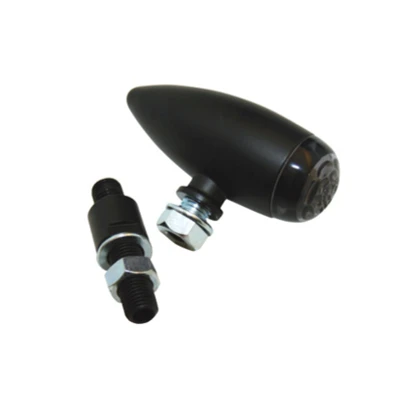 Kép: HIGHSIDER LED Hátsó Lámpa Micro Bullet, Fekete, Sötétített