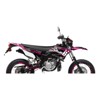 Kép: Grafikai készlet Yamaha DT 50 Stage6 rózsaszín
