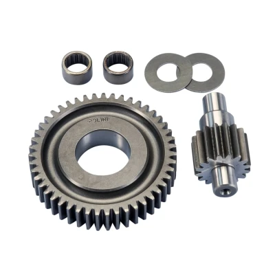 Kép: Polini 16/47 arányú szekunder végáttétel növelő szett 17.7mm es tengelyhez Piaggio 50 2T (2 ütemű) 1999