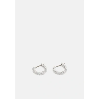 Kép: Swarovski Vittore MINI HOOP Fülbevalók silvercoloured, Méret: One Size, Silver coloured