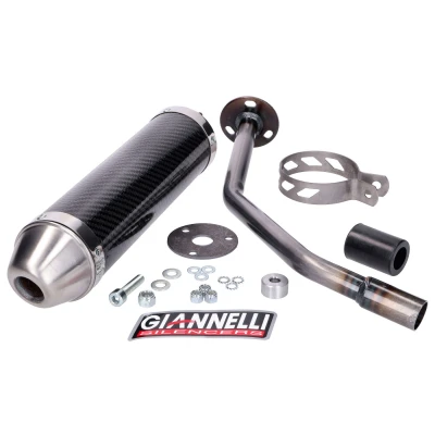 Kép: Hangtompító Giannelli Enduro Carbon Beta RR T + Rieju SMX