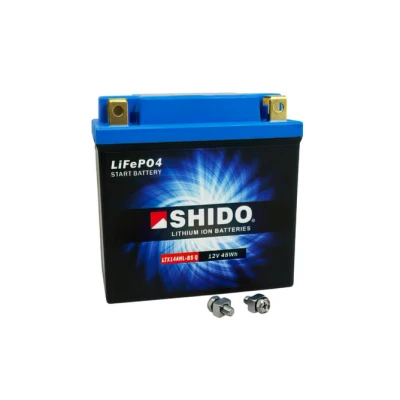 Kép: Shido 12V 4 Ah LTX14 BS lítium ion használatra kész akkumulátor