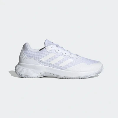Kép: adidas Performance Gamecourt 2 Salakpályás teniszcipők, Méret: 40 2/3, Footwear white/matte silver Textil/szintetikus anyagok
