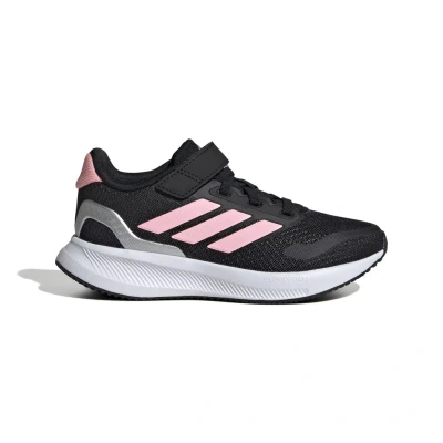 Kép: adidas Performance Runfalcon 5 Utcai futócipők core black pink spark silver metallic gyerekeknek, Méret: 28.5Cipő