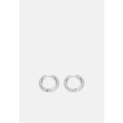 Kép: Swarovski Dextera HOOP Fülbevalók, Méret: One Size, White