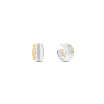 Kép: Calvin Klein Refine Fülbevalók silver/goldcoloured, Méret: One Size, Silver/gold coloured