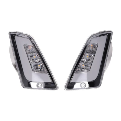 Kép: Power1 fehér LED első index szett nappali menetfénnyel Vespa GT, GTL, GTV, GTS 125 300