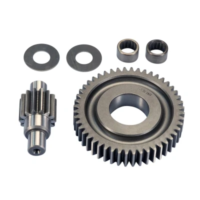 Kép: Polini 14/48 arányú szekunder végáttétel növelő szett 17.7mm es tengelyhez Piaggio 50 2T (2 ütemű) 1999