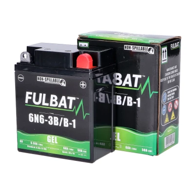 Kép: Akkumulátor Fulbat 6N6 3B/B 1 GEL