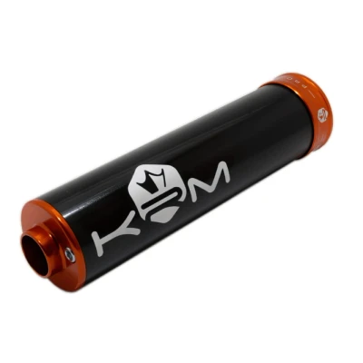 Kép: Kipufogódob KRM 70 90 fekete / narancs