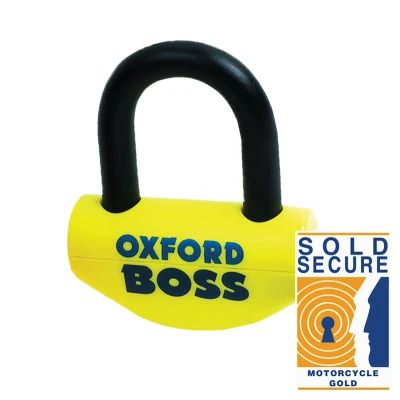 Kép: Oxford big boss lemezzár Ø16mm sárga