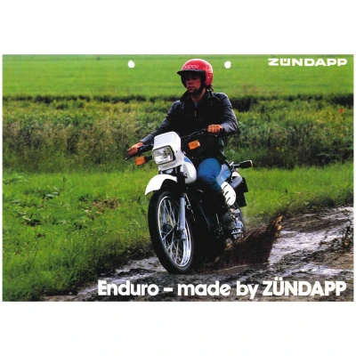 Kép: Prospekt Enduro 2 oldal DIN A4 Mofa Mokickhoz