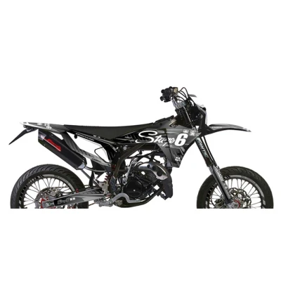 Kép: Grafikai készlet Fantic XM 50 utáni 2023 Stage6 fekete