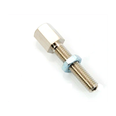 Kép: Bowden csavar menettel M 5 x 22mm, bowdenvezető 9mm mély, átmérő 7mm, furat 2,5mm mopedekhez, segédmotoros kerékpárokhoz, mokickokhoz, kisköbcentis