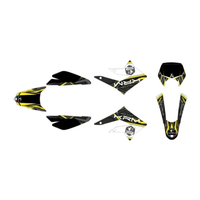 Kép: Grafikai készlet KRM sárga Derbi X treme 2011 2017