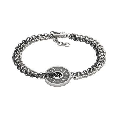Kép: Emporio Armani LOGO Essential Karkötő silvercoloured, Méret: One Size, Silver coloured